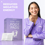Foot Patch 100% Natural Organic Ginger Bamboo Foot Pads 60 Pads Remove Odor, Rapid Foot Care