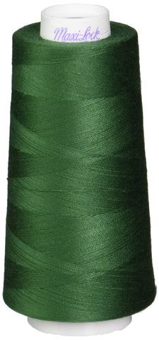 American & Efird Maxi-Lock Cone 3,000yd, Churchill Green Thread Spool, 1 Count (Pack of 1)