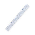 Dritz 2" x 18" See-Thru Accurate Positioning and Marking Sewing Ruler, 2 x 18-Inch, Clear See-Thru Ruler