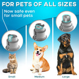 Dog Nail Grinder with LED Light, Rechargeable Dog Nail Grinder for Large Dogs, Medium & Small Dogs, Professional Pet Nail Grinder for Dogs Quiet Soft Puppy Grooming, Cat Nail Grinder, Dog Nail Trimmer Gray