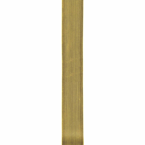 Offray, Gold Metallic Craft Ribbon, 1/4-Inch, 1/4 Inch x 12 Feet