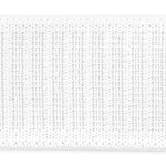 Dritz 9308W Non-Roll Woven Elastic, White, 1-1/4-Inch by 1-Yard