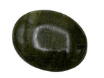 Vesuvianite Palm Stone - Pocket Massage Worry Stone for Natural Body Chakra Balancing, Reiki Healing and Crystal Grid Vesuvianite