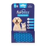 Furbliss Dog Brush for Grooming, Brushing and Bathing Dog & Cats, Great for the Bath Deshedding and Massaging Your Pet, 1 Soft Pet Brush - by Vetnique Labs (Short Hair Pet) Short Hair