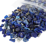 456 PCs Natural Chip Stone Beads, 5-8mm Irregular Multicolor Gemstones Loose Crystal Healing Lapis Lazuli Rocks with Hole for Jewelry Making DIY Crafts