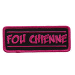 Hot Leathers Unisex-Adult Patch 4 Inches x 1 Inches Fou Chienne