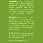 Buddy Biscuits Buddy Wash Dog Shampoo & Conditioner for Dogs with Botanical Extracts and Aloe Vera, Green Tea & Bergamot - 16 fl. oz., Model:CS15232 16 fl oz