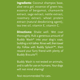 Buddy Biscuits Buddy Wash Dog Shampoo & Conditioner for Dogs with Botanical Extracts and Aloe Vera, Green Tea & Bergamot - 16 fl. oz., Model:CS15232 16 fl oz