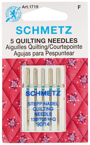 Euro-Notions 71834 Quilt Machine Needles-Size 14/90 5/Pkg 5 Pack