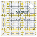 Omnigrid inch Grid Ruler, 2-½" x 2-½, Original Version