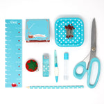 Dritz Sewing Box Kit,Teal/White