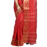 Raj Sarees Women's Woven Net Saree Without Blouse Peice