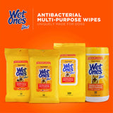 Wet Ones for Pets Multi-Purpose Dog Wipes with Aloe Vera | Dog Wipes for All Dogs in Tropical Splash, Wipes for Paws & All Purpose | 50 Ct Cannister Dog Wipes 50 Count Multi Purpose