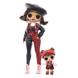 LOL Surprise OMG Winter Chill Camp Cutie Fashion Doll & Sister Babe in the Woods Doll with 25 Surprises to Unbox - Clothes & Accessories with Reusable Playset for Kids Girls Ages 4+