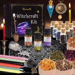 Witchcrafts Supplies Beginner Herb Kits, Wiccan Supplies and Tools,Witchs Stuff Spell Kit,Dried Herbs for Witchcrafts,Ruicnte Witchs Starter Kit Altar Supplies Pagan Decor for Altars Supplies
