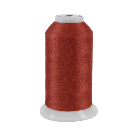 Superior Threads - Smooth Polyester Sewing Thread for Serger, Bobbin Thread, and Quilting, So Fine #469 Red Fox, 3,280 Yd. Cone 3280 yd