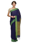 THE WEAVE TRAVELLER Cotton with Blouse Piece Saree