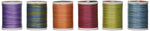 Sulky 713-31 Westport Sampler ,Crossroads 12 Weight (6 Pieces Per Pack), Multicolor