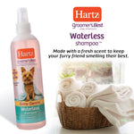 Hartz Groomer's Best 3-in-1 Waterless Dog Shampoo 12 oz