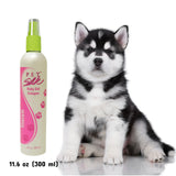 Pet Silk Cologne - Pet Odor Eliminator - Dog Perfume & Deodorizer In Between Bath Wash - Clean and Fresh Smelling Fur - Conditioning & Deodorizing Qualities (Baby Girl, 11.6 oz) Baby Girl 11.6 Ounce
