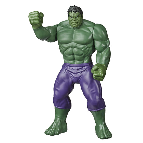 Marvel Hulk Toy 9.5-inch Scale Collectible Super Hero Action Figure, Toys for Kids Ages 4 and Up