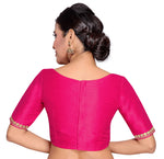 Studio Shringaar Women's Silk Half Sleeve Blouse