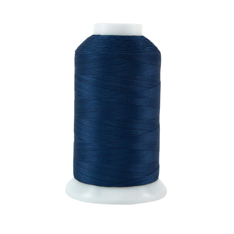 Superior Threads Masterpiece 3-Ply 50 Weight Egyptian Cotton Sewing Thread Cone - 2,500 Yards (#175 Union Blue) 2500 yd