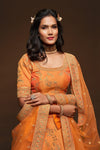 Zeel Clothing Women's Art Silk Semi-Stitched New Lehenga Choli with Dupatta (7801-Neon-Wedding-Bridal-Latest; Free Size) Neon
