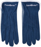 Dritz Fons & Porter 7855 Machine Quilting Grip Gloves, Blue, Size Medium Medium (Pack of 2)