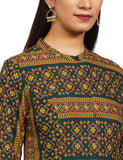 Amazon Brand - Tavasya Women Salwar suit Green 2XL