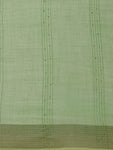 DUNGRANI Women's Linen Saree With Blouse Piece