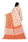 DHRUVI TRENDZ Women's Printed Banarasi Patola Silk Saree Women With blouse piece
