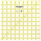 Omnigrid R95 9.5" x 9.5" Omni Grid Ruler, 9-½" x 9-½", Multicolor