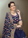 PANASH TRENDS Women's Banarasi Barfi Silk Saree With Blouse Piece