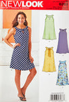 Simplicity Creative Patterns New Look Misses' A-Line Dress, A (8-10-12-14-16-18)