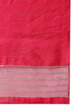 Janasya Women's Pink Rayon A-Line Kurta with Pant And Dupatta
