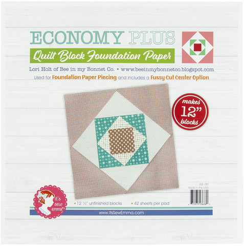 It's Sew Emma Foundation Paper ECO PL, 12" Economy Plus from Lori Holt