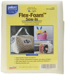 Pellon FF776020P Flex-Foam Sew-in Stabilizer, 20" x 60" , White