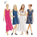 New Look U06352A Misses' Dress Sewing Pattern Packet, Code 6352, Sizes 8-10-12-14-16-18