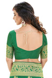 Amazon Brand - Anarva Women's Banarasi Silk Blend Saree With blouse piece (Kara152Parent)